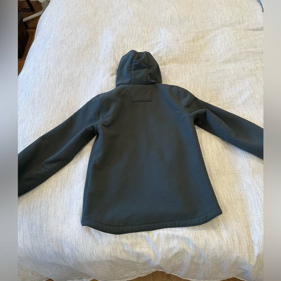 Women’s Carhartt Forest Green Hooded Fleece Lined Jacket - Picture 3 of 8